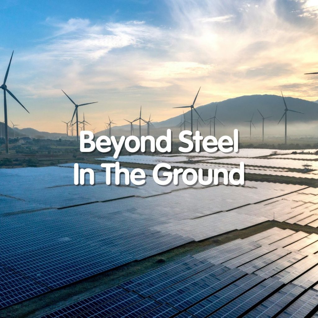 CO2Sense - beyond steel in the ground